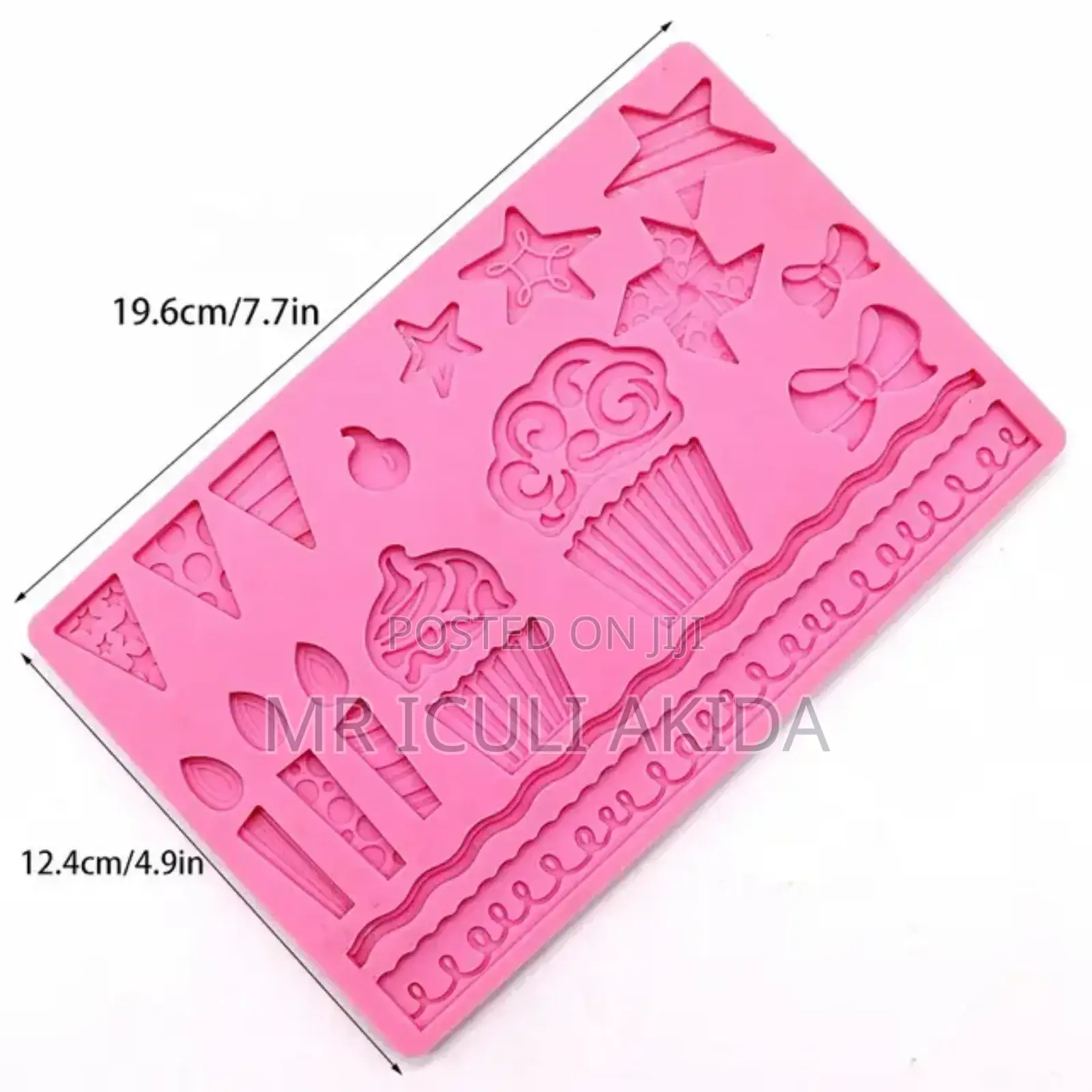 Silicone Candy Resin Cake Decorating Crafting Mold Topper