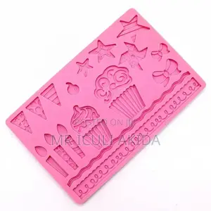 Silicone Candy Resin Cake Decorating Crafting Mold Topper