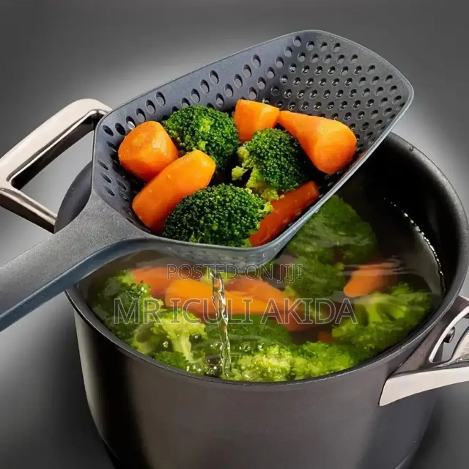 Kitchen Nonstick Draining Strainer Spoon Shovel