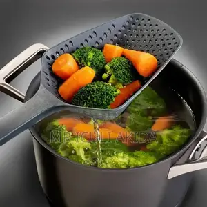 Kitchen Nonstick Draining Strainer Spoon Shovel