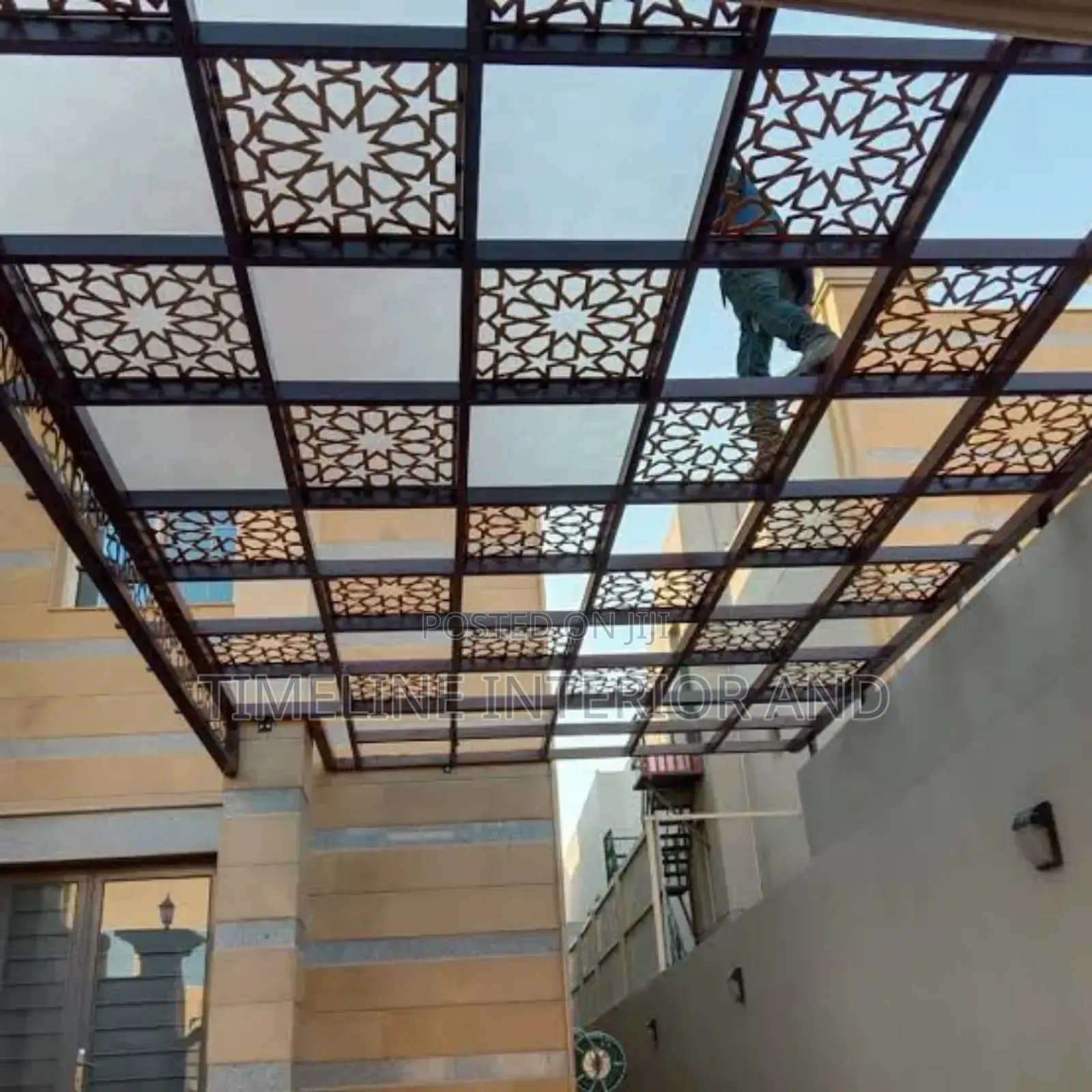 Rooftops Designing With Pergolas.