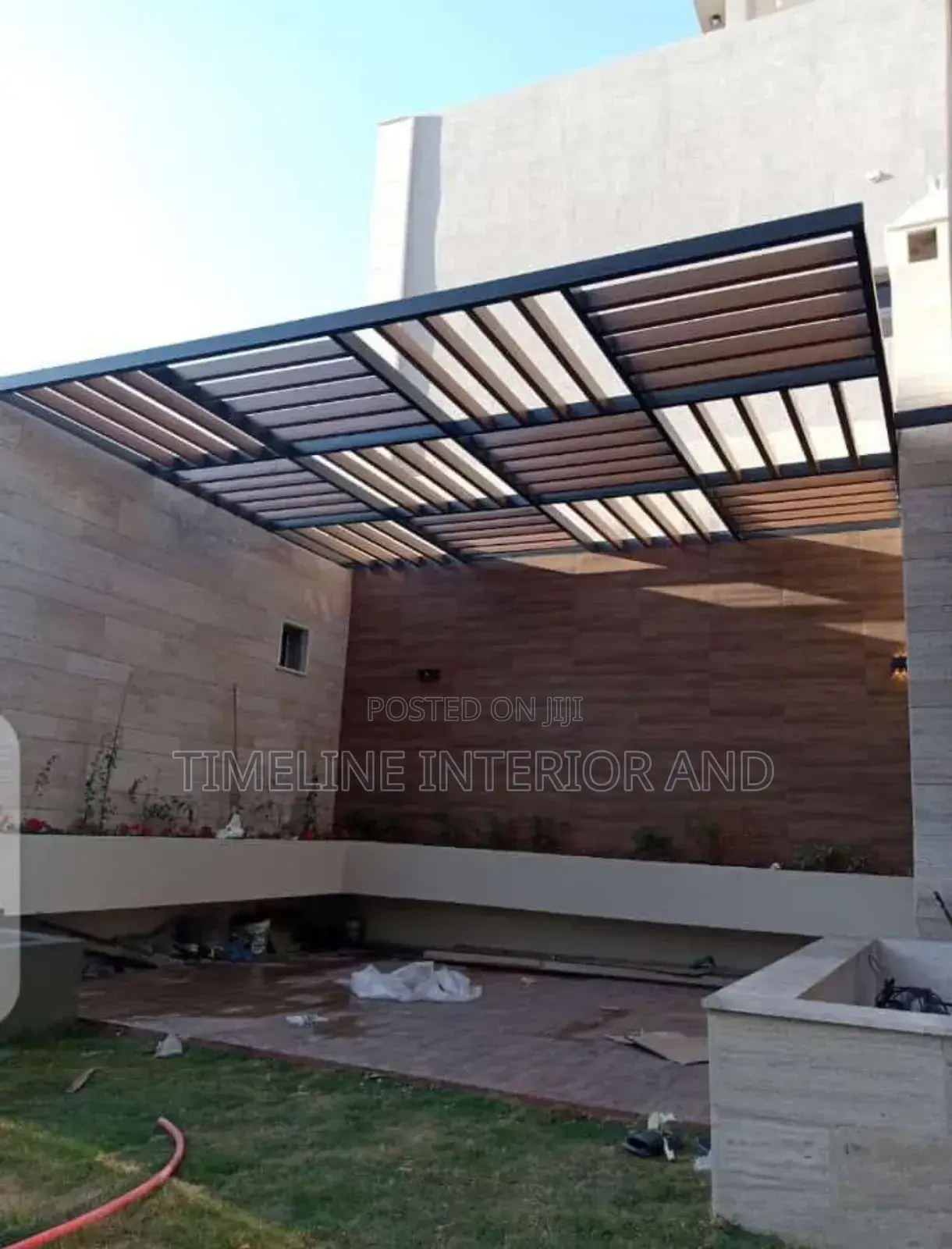 Rooftops Designing With Pergolas.