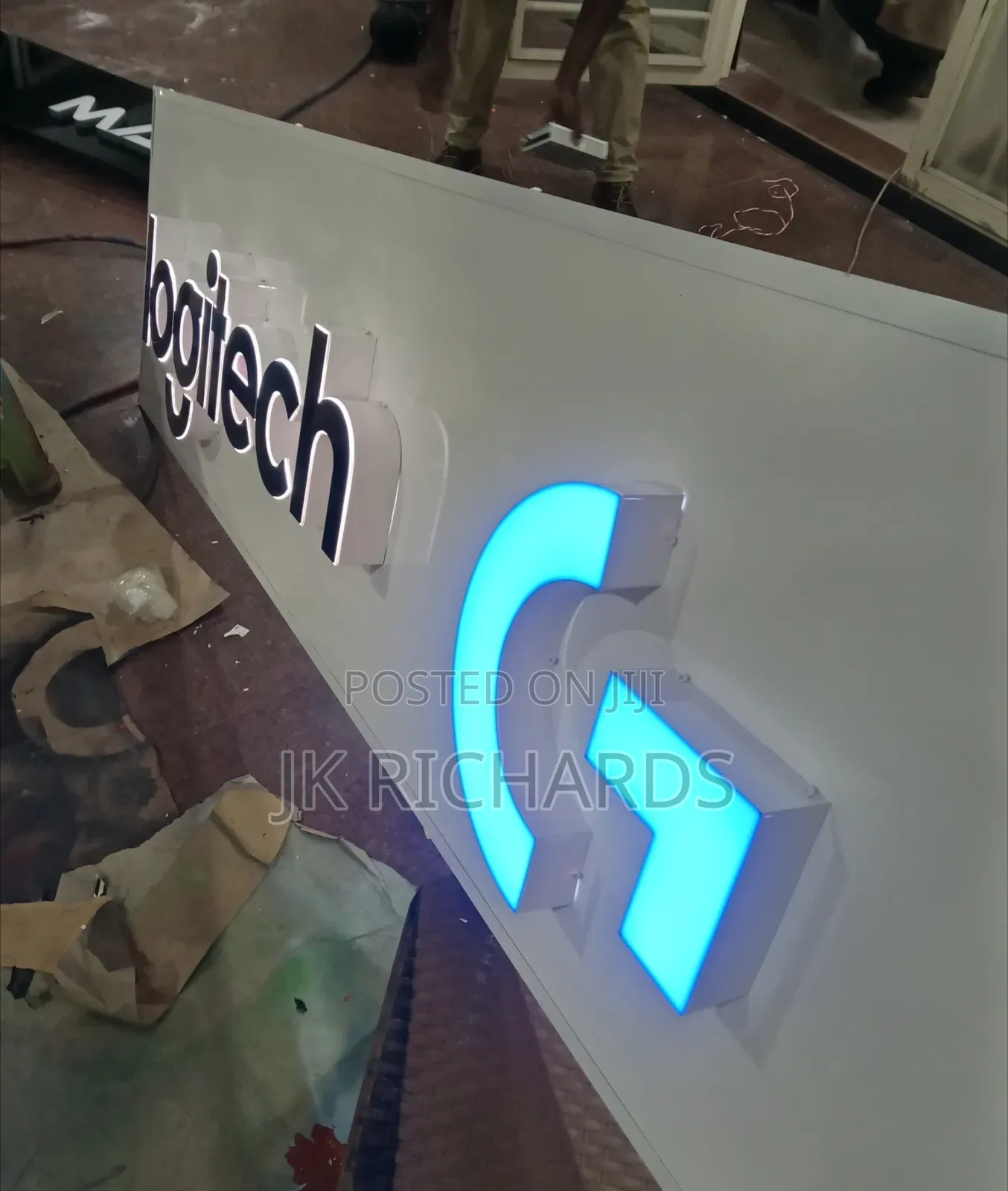3d Light Signs and Logos
