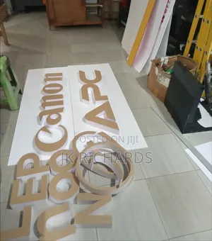 3d Light Signs and Logos