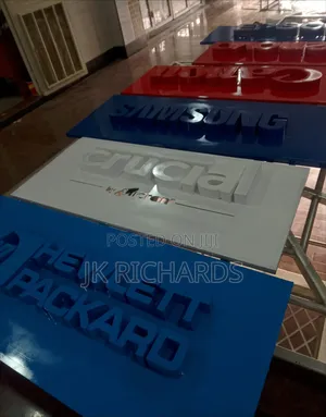 3d Light Signs and Logos