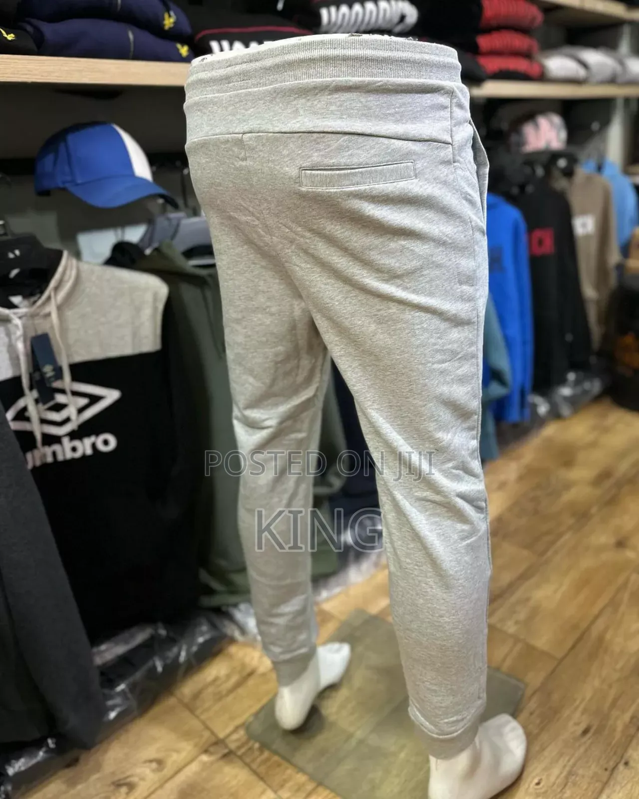 Elated Lite Grey Sweater Pants