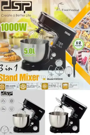DSP KM-3030 3 in 1 Stand Mixer