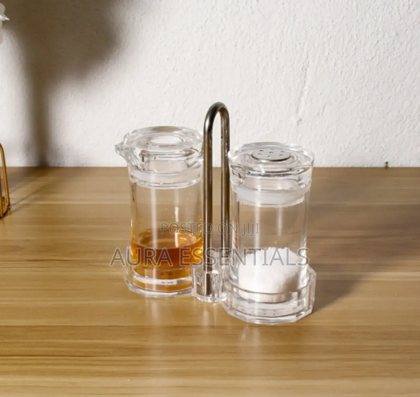 Premium Clear Spice Bottle