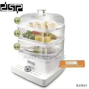 DSP Transparent Electric Food Steamer