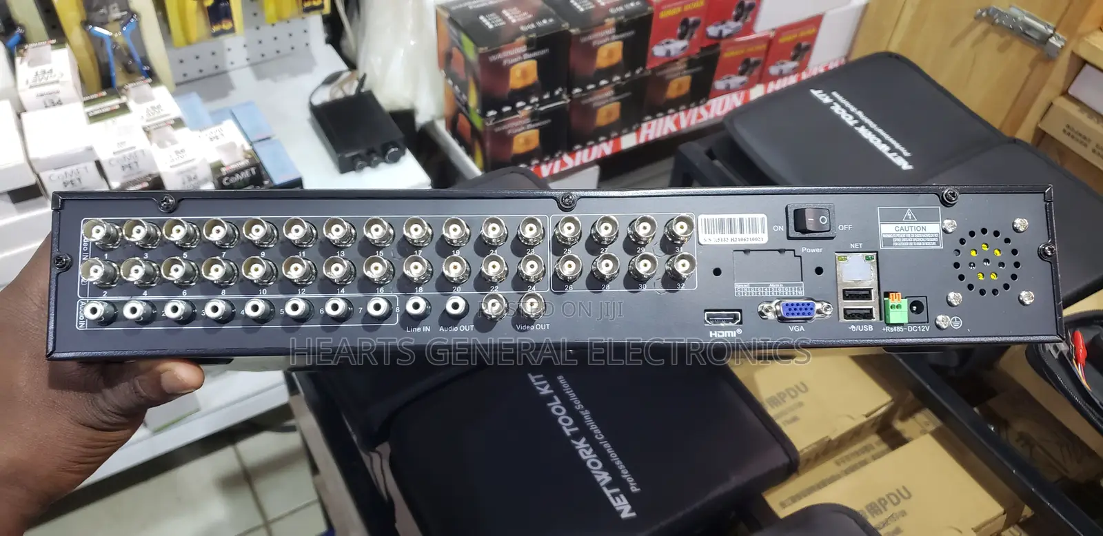32 Channel DVR ( With Both Audio Input and Output )