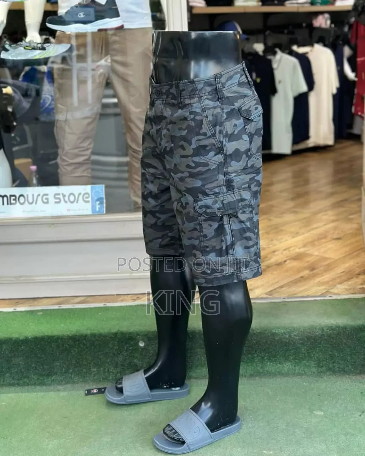 Formal Cargo Shorts (Men)