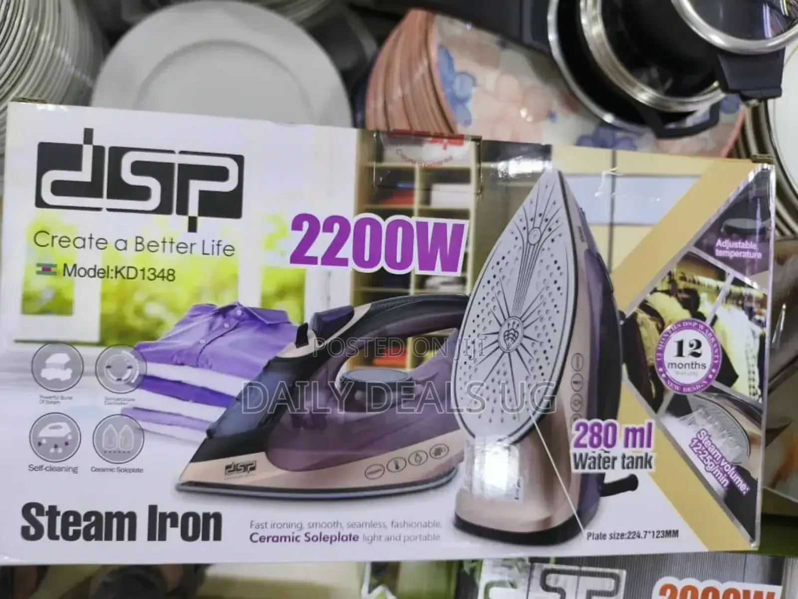 DSP Electric Iron 2000w