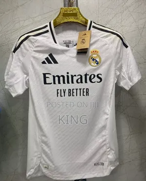 Sporty Real Madrid Home Jersey 24/25