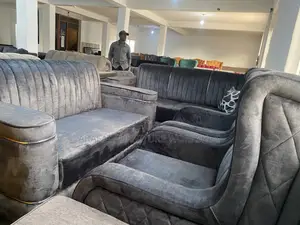 Modern Gray 7 Seater Sofa Set