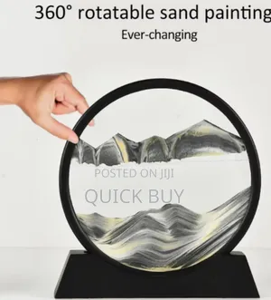 Elegant Highly Decor 3D Moving Deep Sea Sand Scape Frame