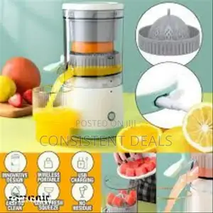 Portable Wireless Rechargeable Electric Citrus Juicer