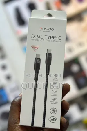 Classic Advanced Technology Yesido C to C Output, 60W