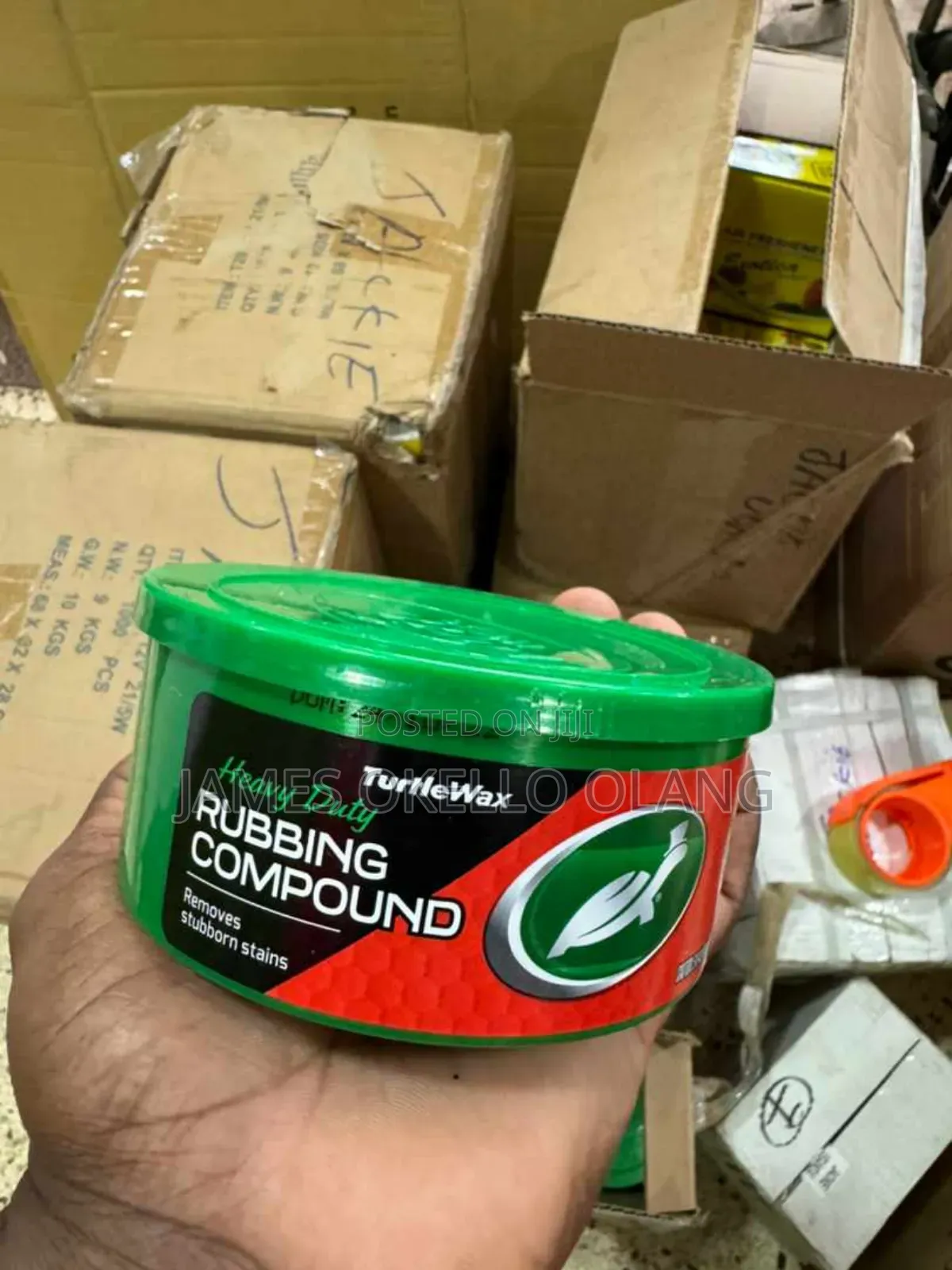 Rubbing Compound Available