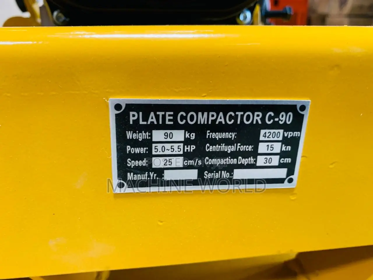 Loncin Plate Compactor