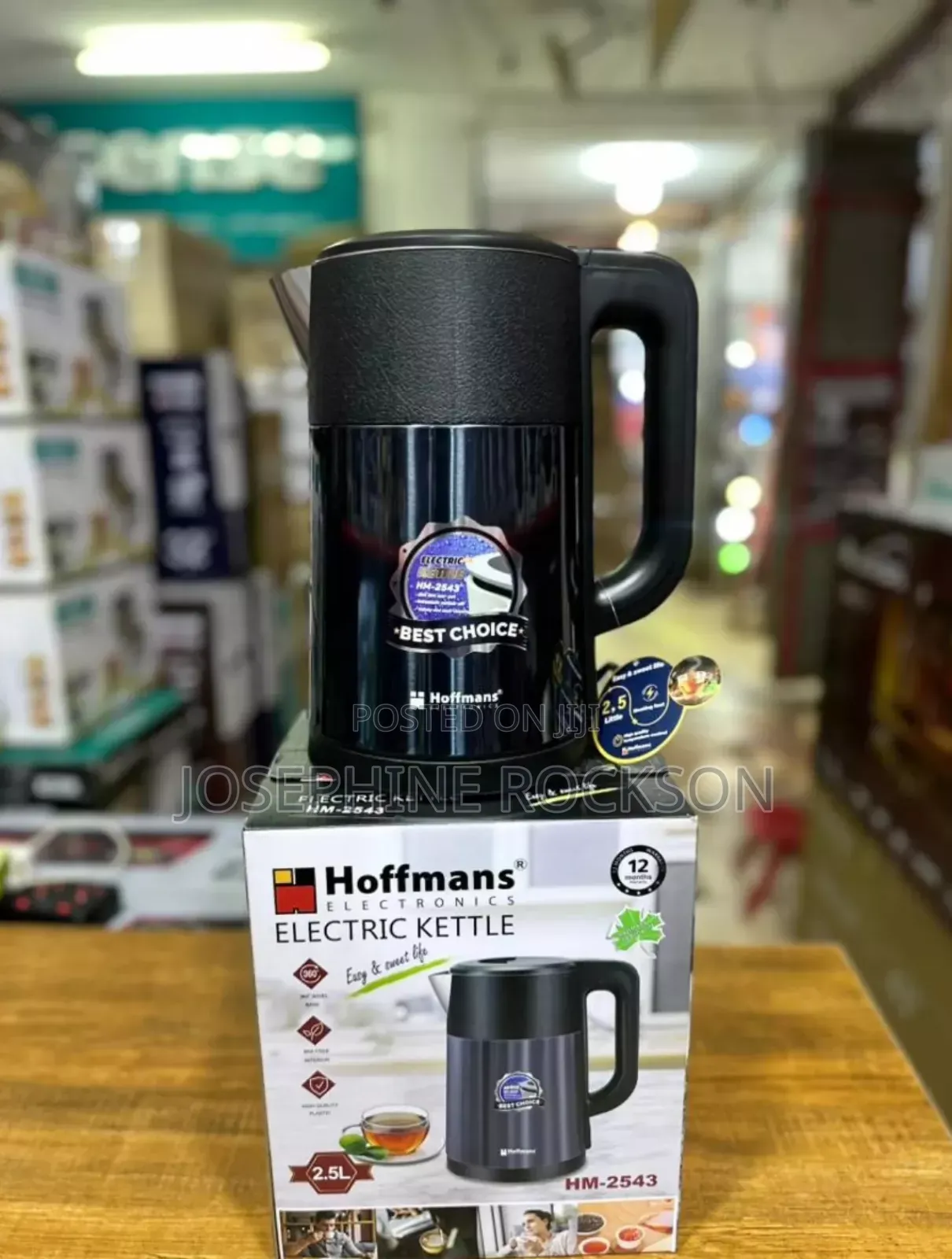 Hoffman's Electric Kettle 2.5 Litres