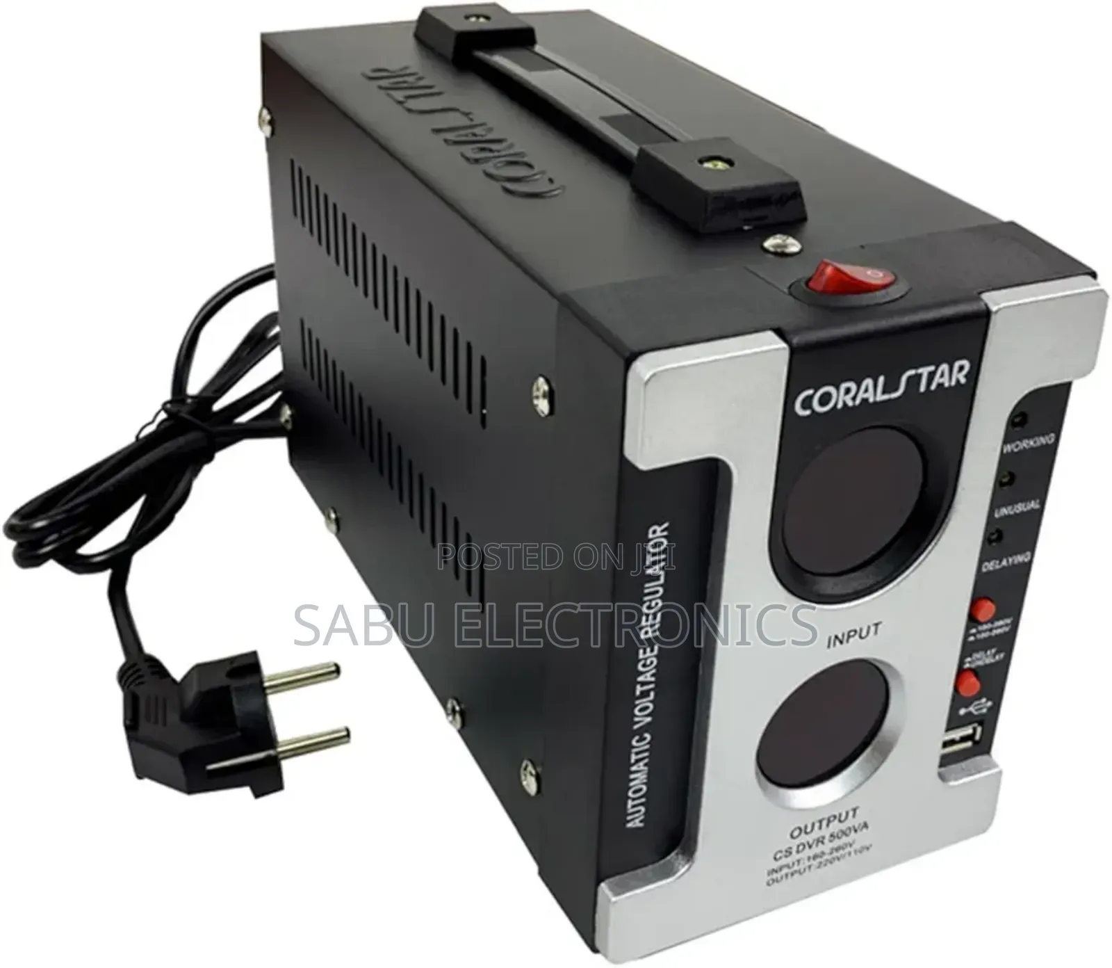 Automatic Voltage Regulator- Step Down- Stabilizer 500w