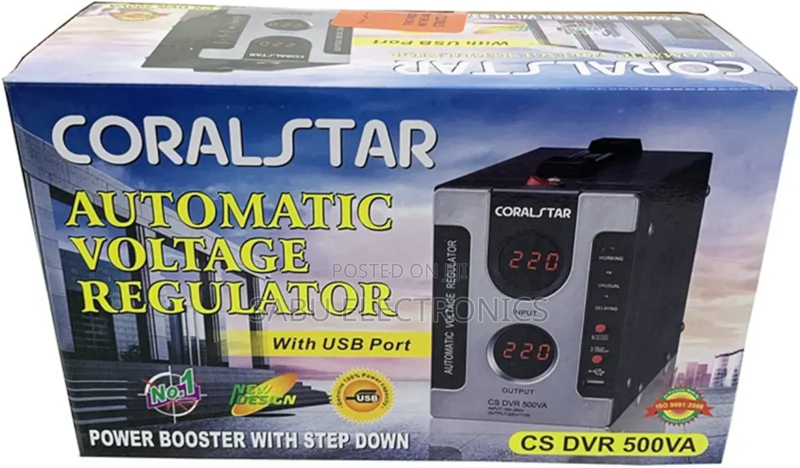 Automatic Voltage Regulator- Step Down- Stabilizer 500w