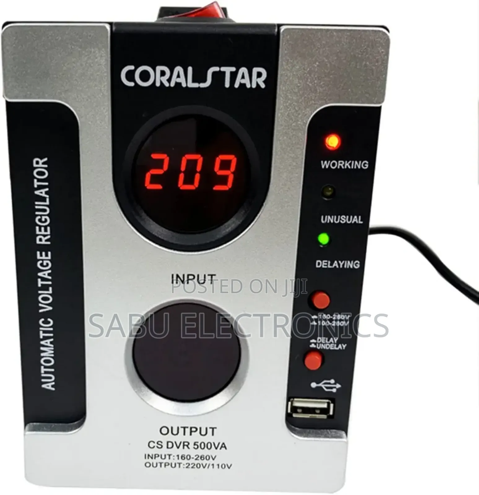Automatic Voltage Regulator- Step Down- Stabilizer 500w