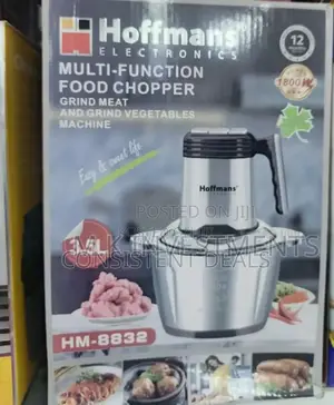Hoffman 3.5L Electric Food Chopper