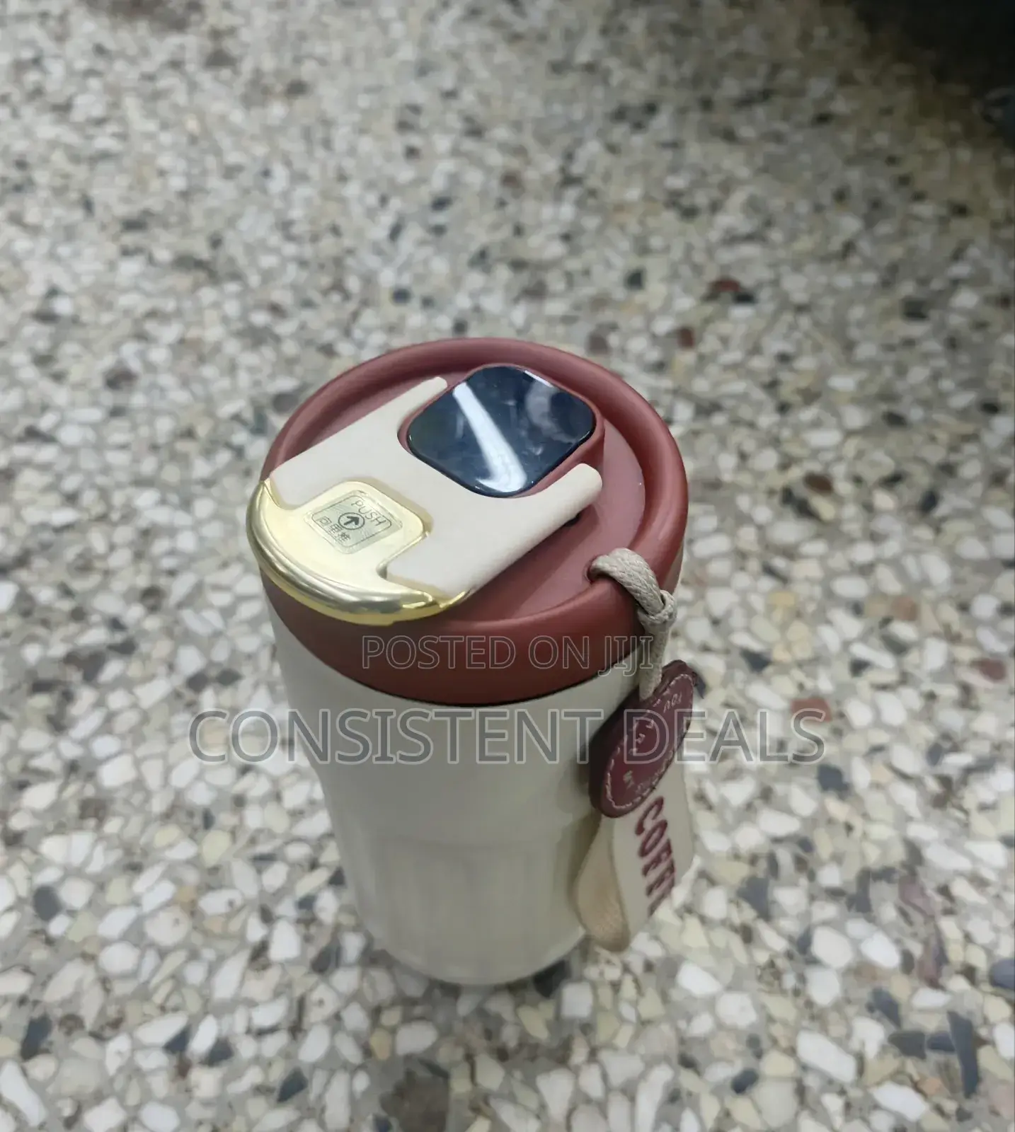 Temperature Display Coffee Mug