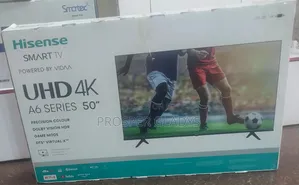 50 Inches Led Hisense Smart UHD Flat Screen Flameless.