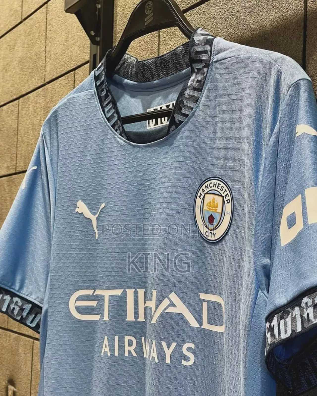 Simple Manchester City Home Jersey 24/25