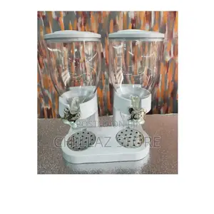 Double Cereal Dispenser.