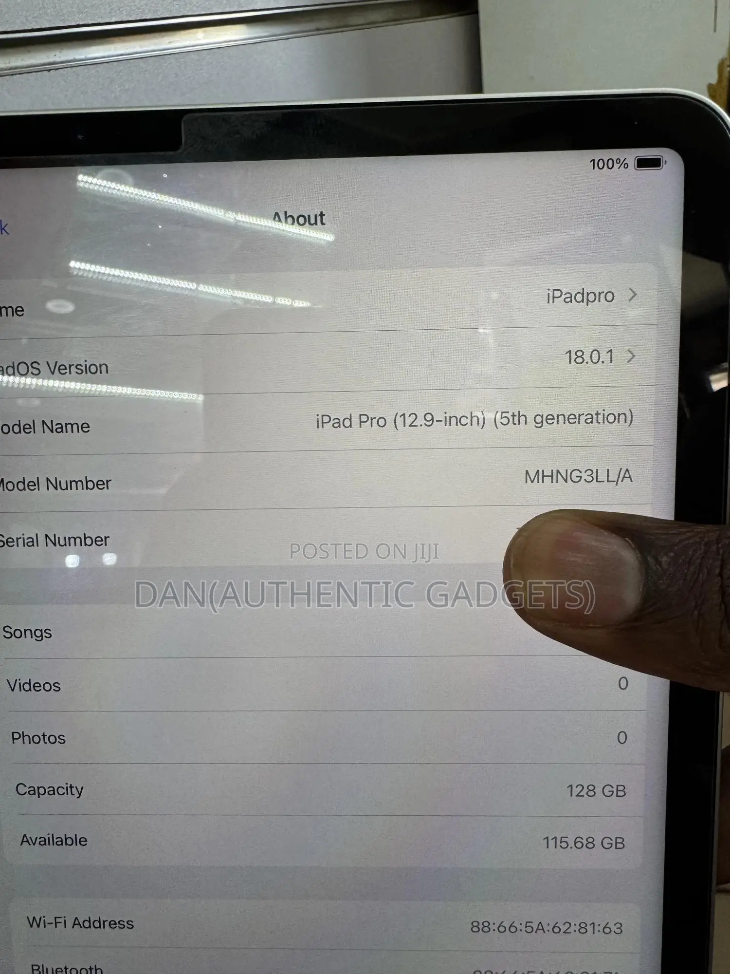 Apple iPad Pro 12.9 (2021) 128 GB Silver