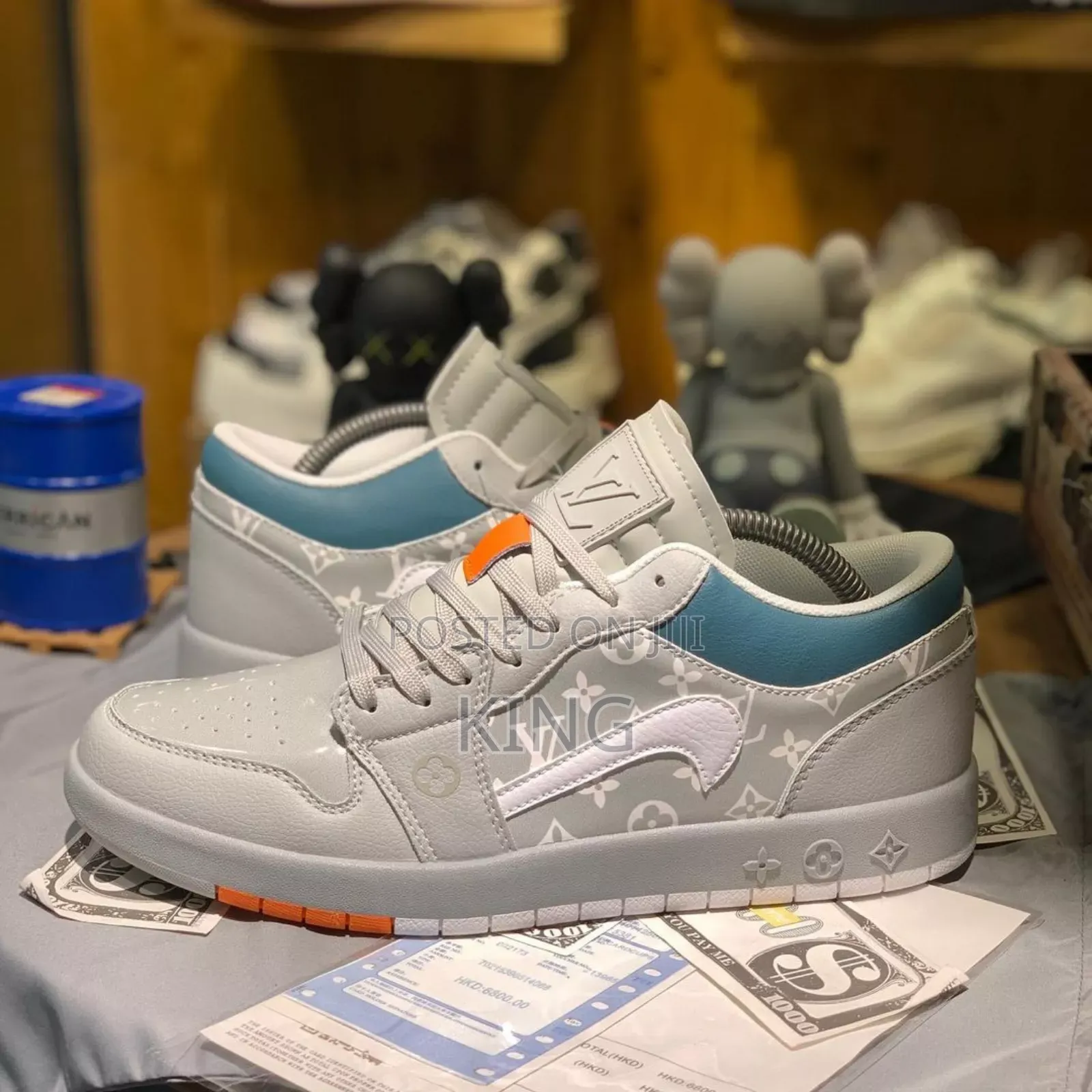 Loft Air Jordan 1 Low Louise Vuitton