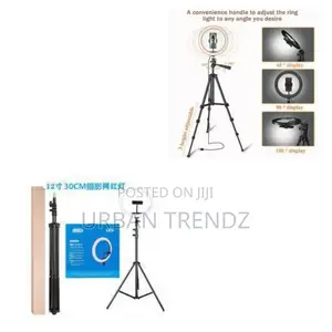 12 Inch Ring Light Withstand,For Tik Tok,Youtube,Live Stream