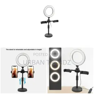 6-Inch Video Light LED Ring Fill Light Stand