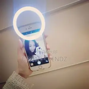 Selfie Ring Lights - Pink and Whit