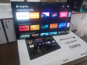 Chiq 43 Smart Android Digital Flat Screen Flameless.