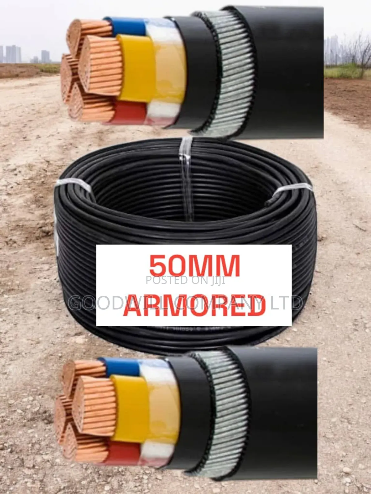 50mm 4core Armored Cable/Underground Cable Pure Copper