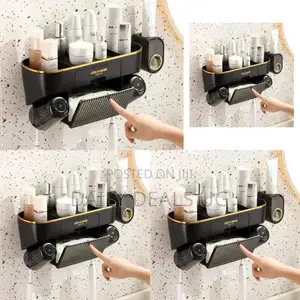 Wall Mounted Toothbrush Holder