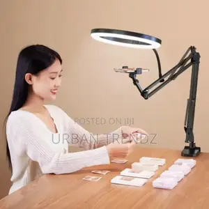 SMIO HEALTH Ring Light With Phone Stand Ringlight