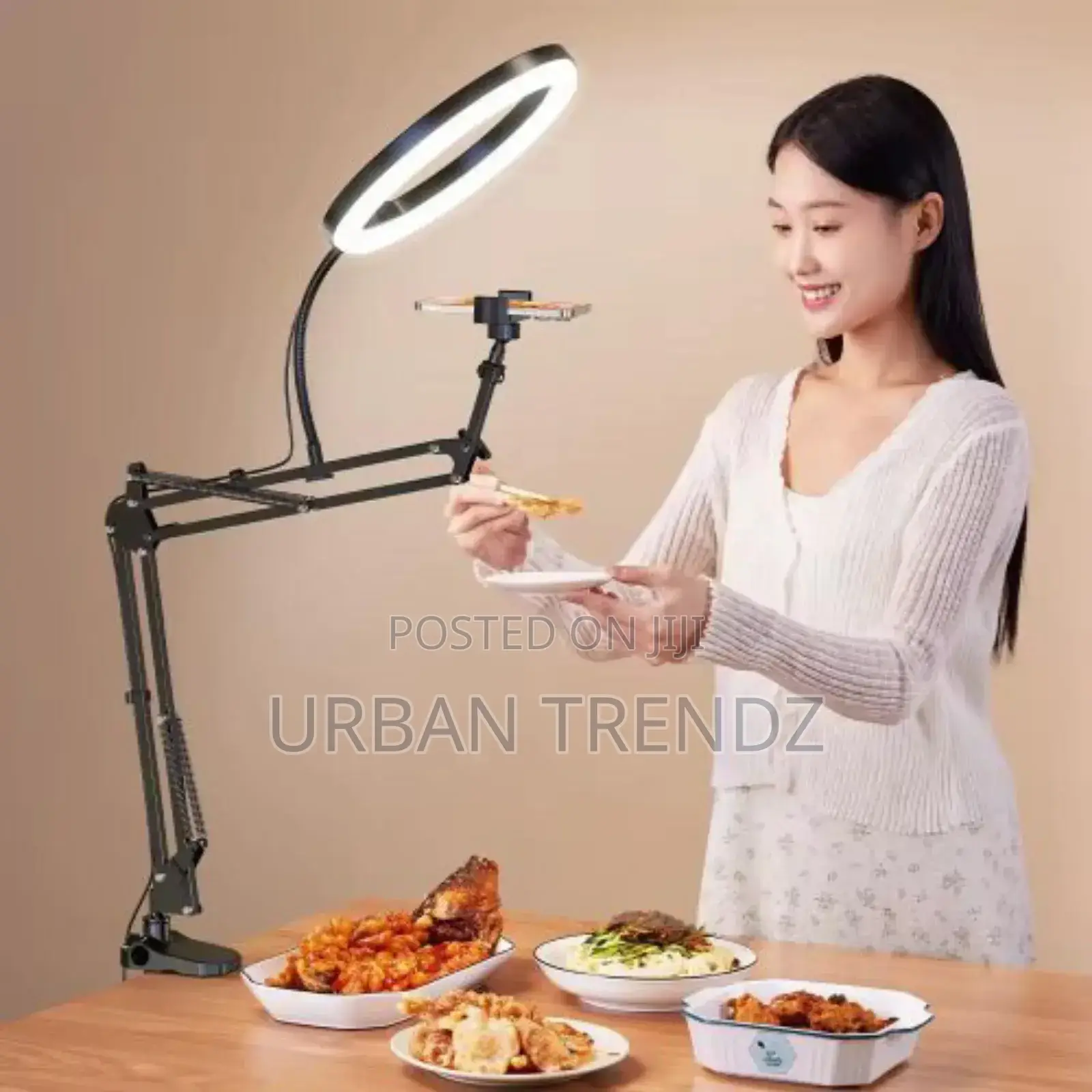 SMIO HEALTH Ring Light With Phone Stand Ringlight