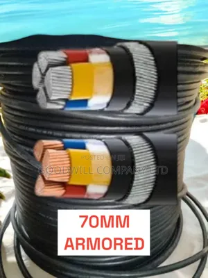 70mm 4core Armored Cable/Underground Cable Pure Copper DND