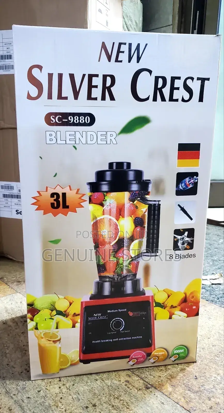 Silver Crest Commercial Blender