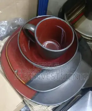 24pcs Dinner Set of Cups, Plates and Bowls