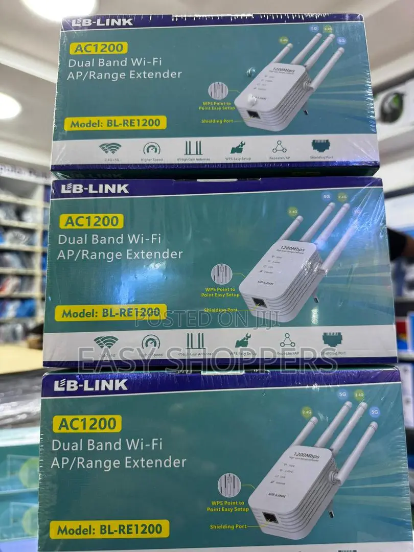 Lb-Link
Ac1200
Dual Band Wi-Fi
AP/Range Extender