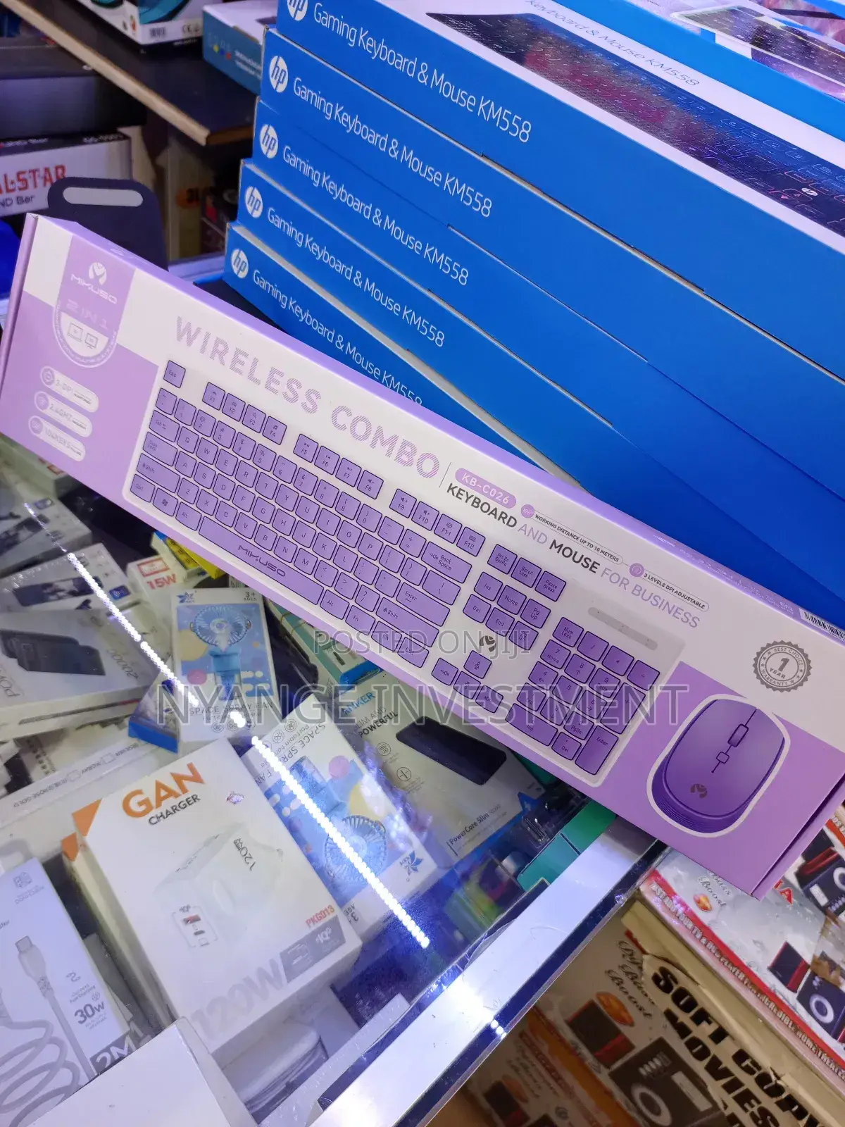 Keyboard and Mouse. Wireless Combo by Mikuso