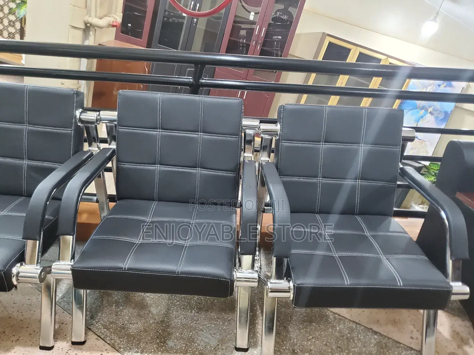 Executive Office Waiting Chair Set Waiting Chair(5 Seaters)