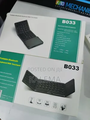 Foldable Mini Wireless Keyboard