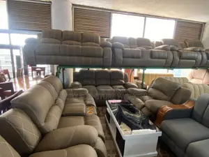 Pure Leather Sofa Set 7 Seater